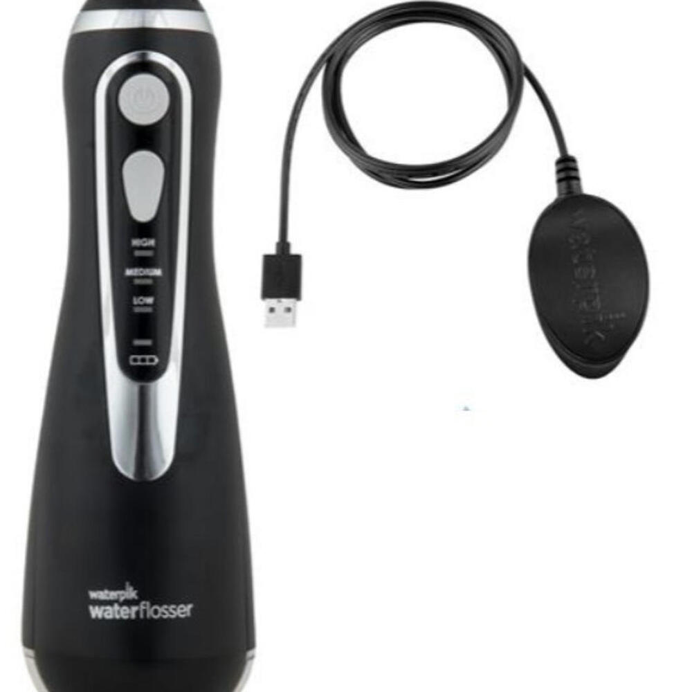 Used Few Times- Waterpik Cordless Advanced 2.0 Water Flosser Black (no tips/box)